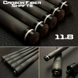 Carbon Fiber Shaft 11.8mm Slow Rise Taper