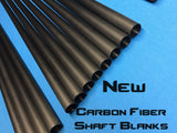 Carbon Fiber Shaft Blanks  (Unfilled)  Available Sizes 11.8, 12.0, 12.4, 12.9, 14.0
